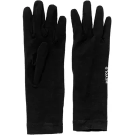 Devold of Norway Innerliner Merino Handschuhe Schwarz XL