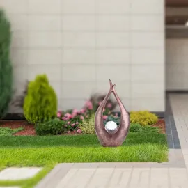 bmf-versand Solarleuchte Garten 2er Set 47 cm Solarlampe Außen Leuchte Solar