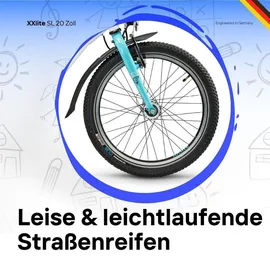S'COOL XXlite SL 20 Zoll RH 31 cm weiß/türkis