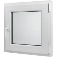 bravo the smart solution Bravo Kunststoff Fenster Dreh/Kipp 50 cm x 50 cm weiß