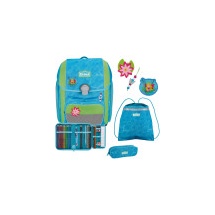 Scout Genius Schulranzen-Set 4tlg