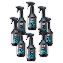 8x 1L LIQUI MOLY 6053 Reiniger Bike Cleaner Fahrrad Schlamm Schmutz Staub