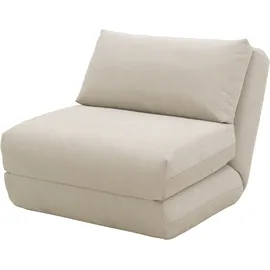 LeGer Home by Lena Gercke Sessel »Amara« Schlafsessel ausklappbar, Bettsessel, mit Rasterung
