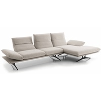 KOINOR Ecksofa Francis Stoff Beige Natur 284 cm