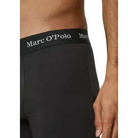 Marc O'Polo Boxershorts Essentials schwarz/weiß M 3er Pack