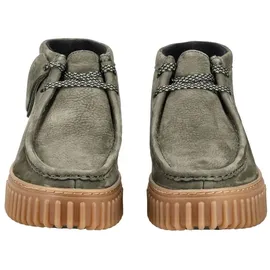 CLARKS Torhill Moss 26179356 4, Boots in Grün, dunkel für Damen, Größe 39,5 - Grün - 39,5