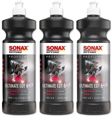 Sonax 3x 1 L Profiline Poliermittel UltimateCut 6+