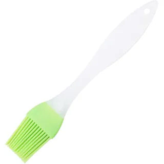 1 Stück Backpinsel Silikon 20 cm,Pinsel Küche,Silikonpinsel Küche,Silikon Pinsel für Backen,Grillpinsel Kochpinsel Marinierpinsel Silicon Brush,Küche Pastry Brush,Basting Gebäckbürste-Grün