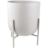 Boltze Übertopf-Set Kilana Metall 2-teilig Metall Beige.