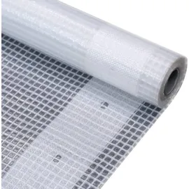 vidaXL Gitter-Abdeckplanen 2 Stk. 260 g/m2 3x5 m Weiß