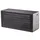 Kadax Gartenkiste 280 l 44 x 55 cm Dunkelbraun