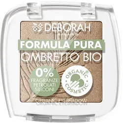 Formula Pura Lidschatten/Eyeshadow Bio No. 08 Chestnut Brown, 5 Gramm