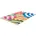 Teppich SANSIBAR bunt B 60cm H 5mm L 100cm Polypropylen Teppiche Teppich