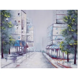MCW Ölgemälde Ortschaft Handgemalt