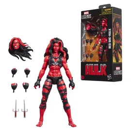 Hasbro Hulk Marvel Legends Actionfigur Red She-Hulk 15 cm