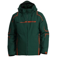 Spyder Skijacke Titan Jacket mit Schneefang grün
