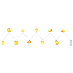 Hoku Led Lichterkette Kunststoff Satiniert, 10X Led