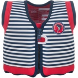 Konfidence Jacket - Premium Schwimmweste für Kinder | Einstellbarer Auftrieb | UKCA- & CE-Konform | Von Schwimmschulen Empfohlen | Über 25 Jahre Erfahrung(Hamptons Navy Stripe, Large)