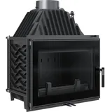 Kamineinsatz kratki ZOSIA ECO 12 kW Gusseisen Feuerraum Heizeinsatz