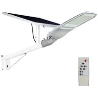 V-Tac Dimmbare LED-Solar-Straßenleuchte LED/50W/6,4V 6000K IP65+remote Steuerung - Grau/Weiß