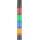 METREL Signalleuchte LED A 1497 20992372 Grün, Rot, Blau, Orange