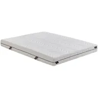 Taschenfederkernmatratze YATAS BEDDING "Royal Duo 7 Slim, Matratze 90x200, 140x200 cm & weitere Größen", weiß, B:140cm H:18cm L:200cm, Bezug: 100% Polyester. Steppfüllung: 100% Polyester, Matratzen, 7-Zonen, H2 / H3, Wendematratze, ergonomisch, atmungsaktiv