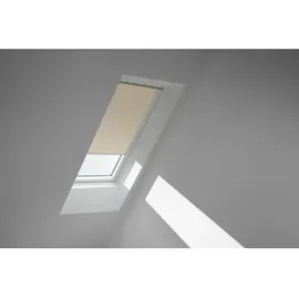 VELUX Verdunkelungsrollo DKL CK06 1085SWL 60 x 118 cm Hellbeige/Weiß
