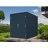 BERTILO HPL Fahrradbox anthrazit 155 x 229 cm