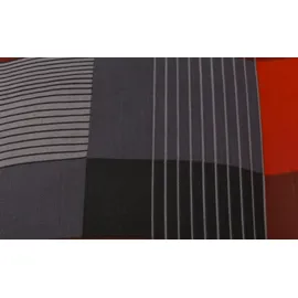 GO-DE Hochlehner-Auflage 120 x 50 x 8 cm, rot kariert