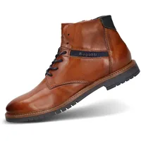 Bugatti Herren-331-8373C-4000-6300-Stiefel Kaltfutter,cognac,44