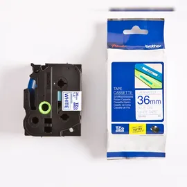 Brother TZe-263 36mm blau auf weiß