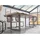 Massivmoebel24 Baumtisch Akazie 190 x 78 x 110 cm beige