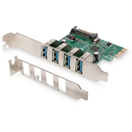 Digitus - 4-Port USB 3.0 PCI Express-Karte