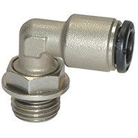 Riegler L-Steckverschraubung »click-clock«, drehbar, G 1/4 außen, Ø8 mm