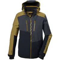 KILLTEC Herren Skijacke/Funktionsjacke mit abzippbarer Kapuze und Schneefang KSW 70 MN SKI JCKT, blasses oliv, 3XL,