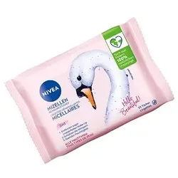 NIVEA feuchte Reinigungstücher MIZELLEN 3in1 1-lagig weiß, 25 Tücher