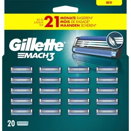 Gillette Mach3 Rasierklingen 20 St.