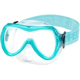 Aqua Speed Alize FS Taucherbrille für Kinder | Tauchmaske | Einzellinse + Mikrofasertuch, Farbe: Türkis