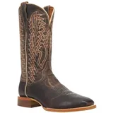 Dan Post Jerry Hellbraun Leder Roe Zehen Western Cowboy Stiefel (USA Men Größe )