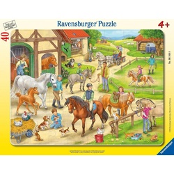 Ravensburger Puzzle »Auf dem Pferdehof - Puzzle mit 40 Teilen«, Puzzleteile