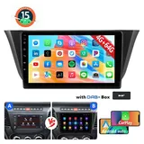 ESSGOO Für Iveco Daily 2014-2021 Autoradio Android15 GPS Navi WIFI FM CarPlay Autoradio (RDS, 4+64GB(optional), FM, AM, DAB+ (optional), Carplay Android Auto Bluetooth EQ USB GPS Navi WIFI Touchscreen) schwarz