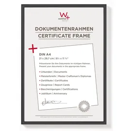 walther design Walther Kunststoffrahmen KV130B New Lifestyle 21x29,7cm schwarz