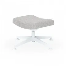 BEST Freizeitmöbel Gartenstuhl Litus 75 x 85 x 42-48 cm grau/weiß