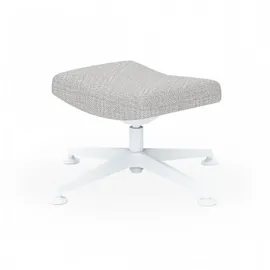 BEST Freizeitmöbel Gartenstuhl Litus 75 x 85 x 42-48 cm grau/weiß