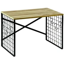 KESPER Mikrowellenregal 52 x 32,5 x 36,5 cm Braun