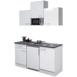 Flex-Well Küchenzeile Lucca 150 cm Weiß