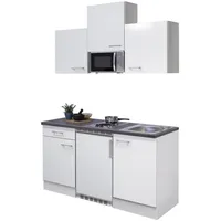 Flex-Well Küchenzeile Lucca 150 cm Weiß