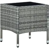 vidaXL Gartentisch 40 x 40 x 45 cm Grau
