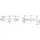 Hansgrohe AXOR One 3-Loch Wannenarmatur Brushed Black Chrome
