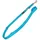 Red Dingo Gurt 2 Haken - Turquoise - 2.5 x 200 cm